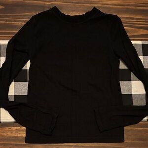 Athleta xs Black Long Sleeve Top